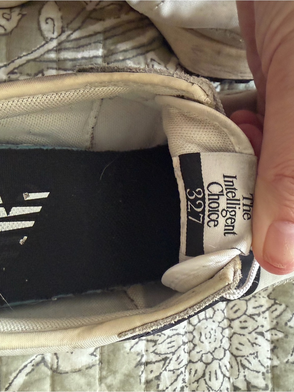 New Balance 327 - Women's Beige and Black Athletic Shoes - Picture 3 of 6